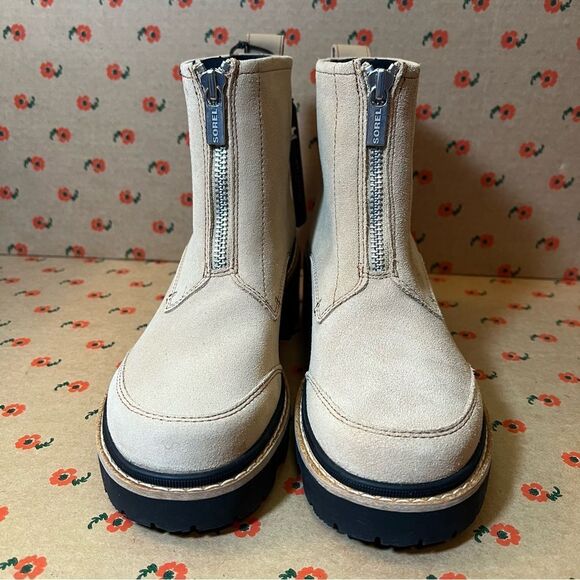 Sorel Joan Now Zip Boots Tan Women’s 8 - Picture 4 of 10